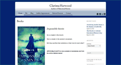 Desktop Screenshot of clarissaharwood.com